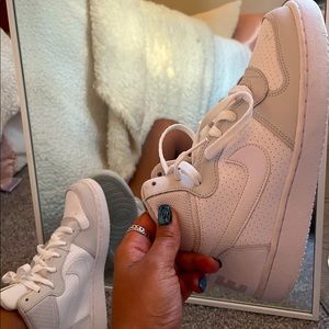 White High Nikes